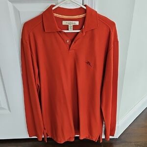 Tommy Bahama Rust Red Polo Shirt